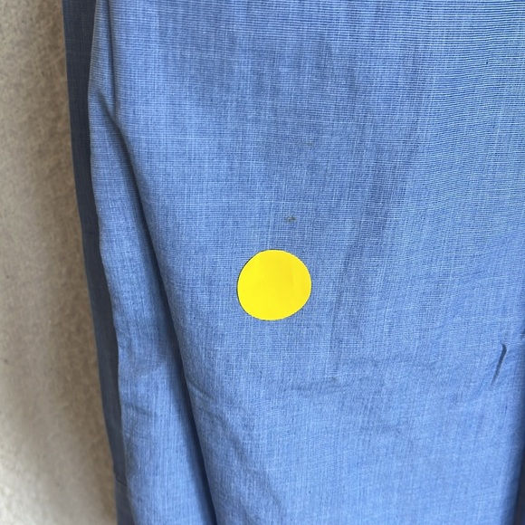 J. Crew Secret Wash‎ cotton poplin shirt Large Blue - Picture 10 of 12